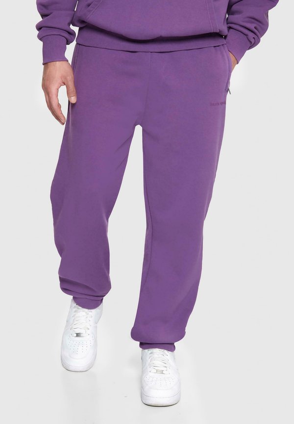 BAZIX REPUBLIQ SUPER HEAVY BLANK JOGGER - Jogginghose - washedpurple