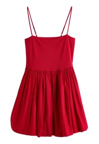REGULAR FIT - BUBBLE HEM - Kokteilinė suknelė / vakarėlių suknelė - red