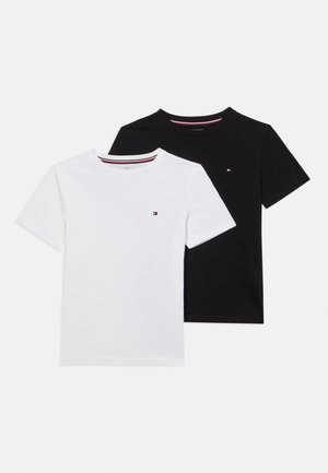 TEE UNISEX 2 PACK - Hemd - black/white