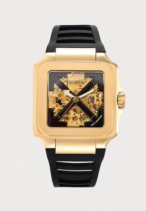 OFF-WHITE, Ρολόι - gold-coloured/black