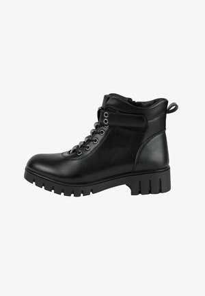 Stivaletti stringati - black