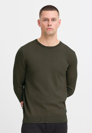 Blend, BHPullover - Striktrøje - forest night