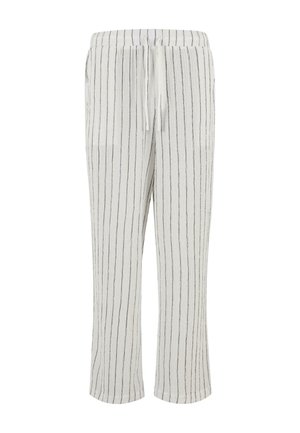 Urban Classics Trousers - offwhite black