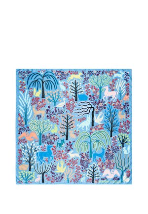 VEGETACION Y ANIMALES - Foulard - azul