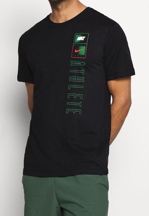 T-shirt print - black