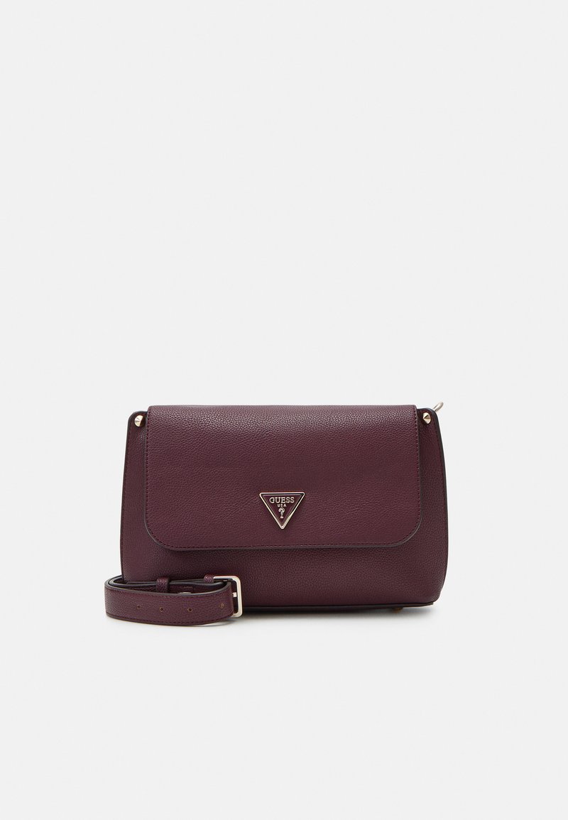 Guess MERIDIAN FLAP  - Taška s příčným popruhem - amethyst
