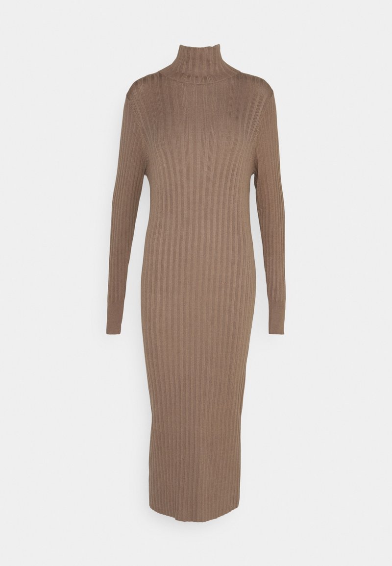 Vero Moda Tall Gebreide jurk bruin Vero Moda Tall Gebreide jurk bruin