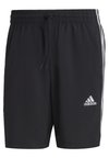 AEROREADY ESSENTIALS CHELSEA 3-STRIPES - Sportske kratke hlače - black/white
