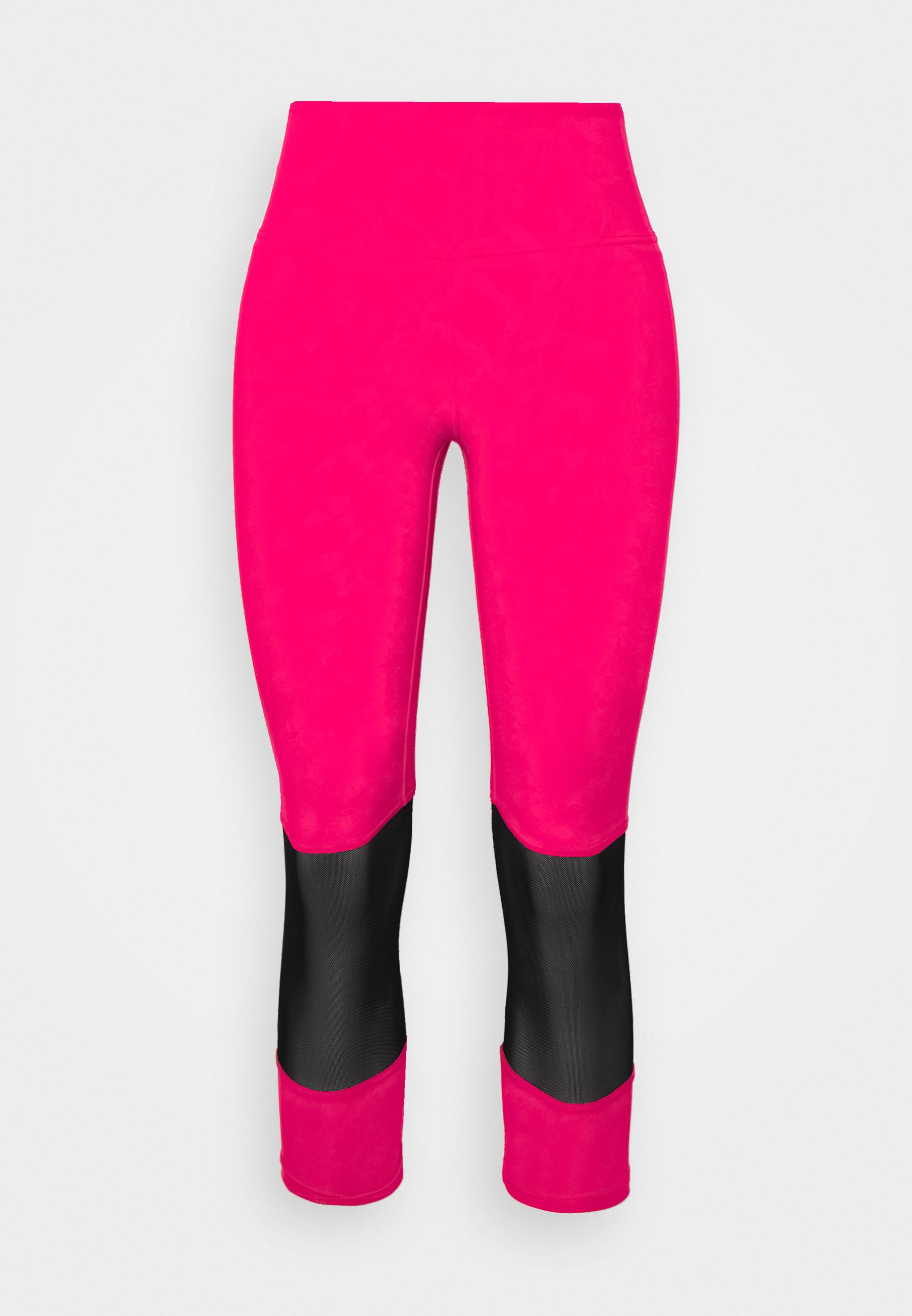 Nebbia HIGH WAIST SPORTY LEGGINGS - 3/4 sportbroek - pink/donkerroze -  Zalando.nl