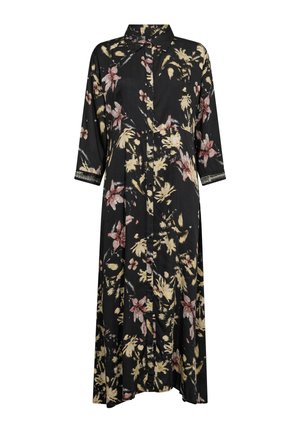 NÜ Denmark, CARA TUNIC DRESS - Skjortekjole - black mix