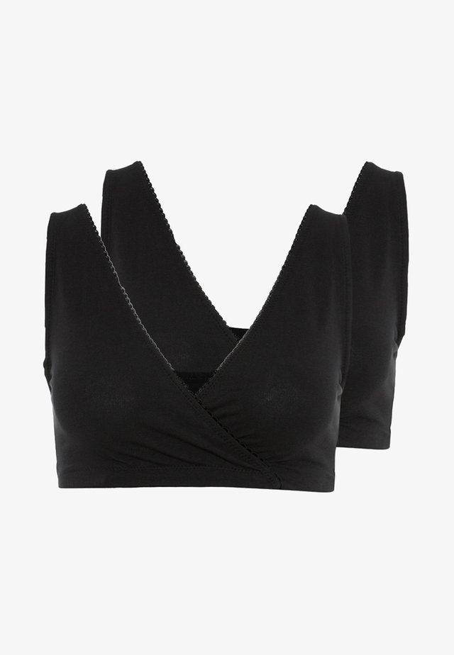 2 PACK - Bustier - black