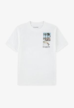 SKATE PARK TEE - T-shirt con stampa - bright white