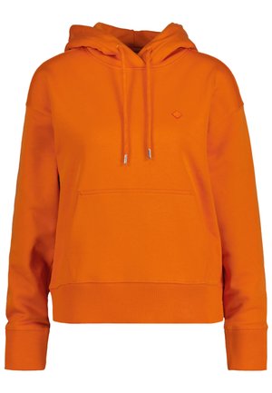 Felpa con cappuccio - orange