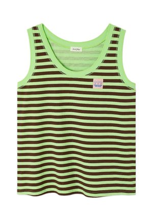 American Vintage, DÉBARDEUR FEMME GIXY - Topp - rayures sauge