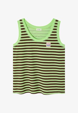 American Vintage, DÉBARDEUR FEMME GIXY - Topp - rayures sauge