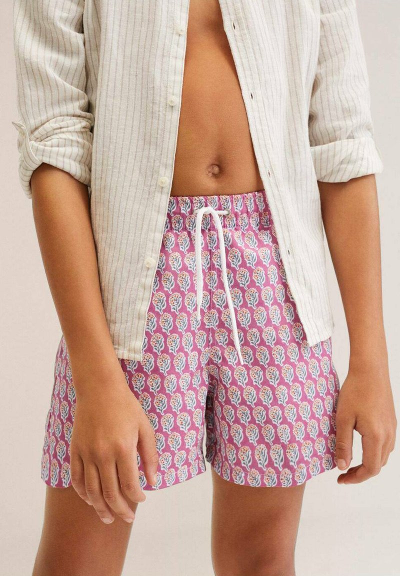 Kinder Bikinis | Mango Kids Badeshorts lyserød/pink - VQ98708 Kinder Bikinis | Mango Kids Badeshorts lyserød/pink - VQ98708