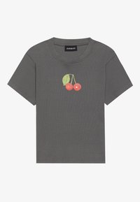 Trükipildiga T-särk - dark grey