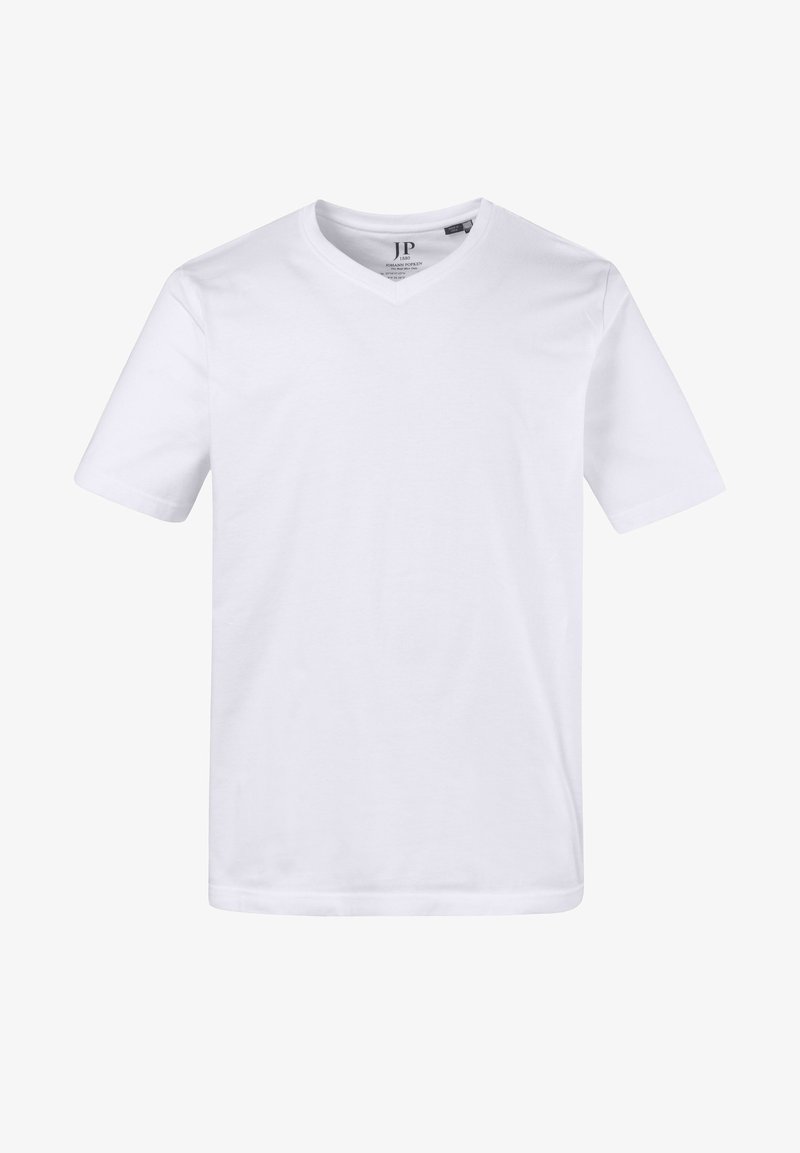 JP1880 GROSSE GRÖSSEN REINE V-AUSSCHNITT - T-shirt basic - white