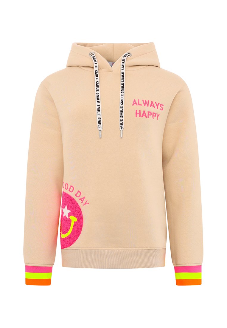 zwillingsherz Hoodie abrikoos zwillingsherz Hoodie abrikoos