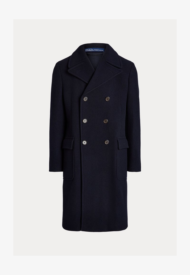 Navy polo coat Clearance