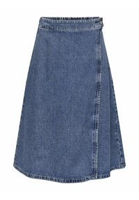 ONLTHEA - Džinsa auduma svārki - medium blue denim