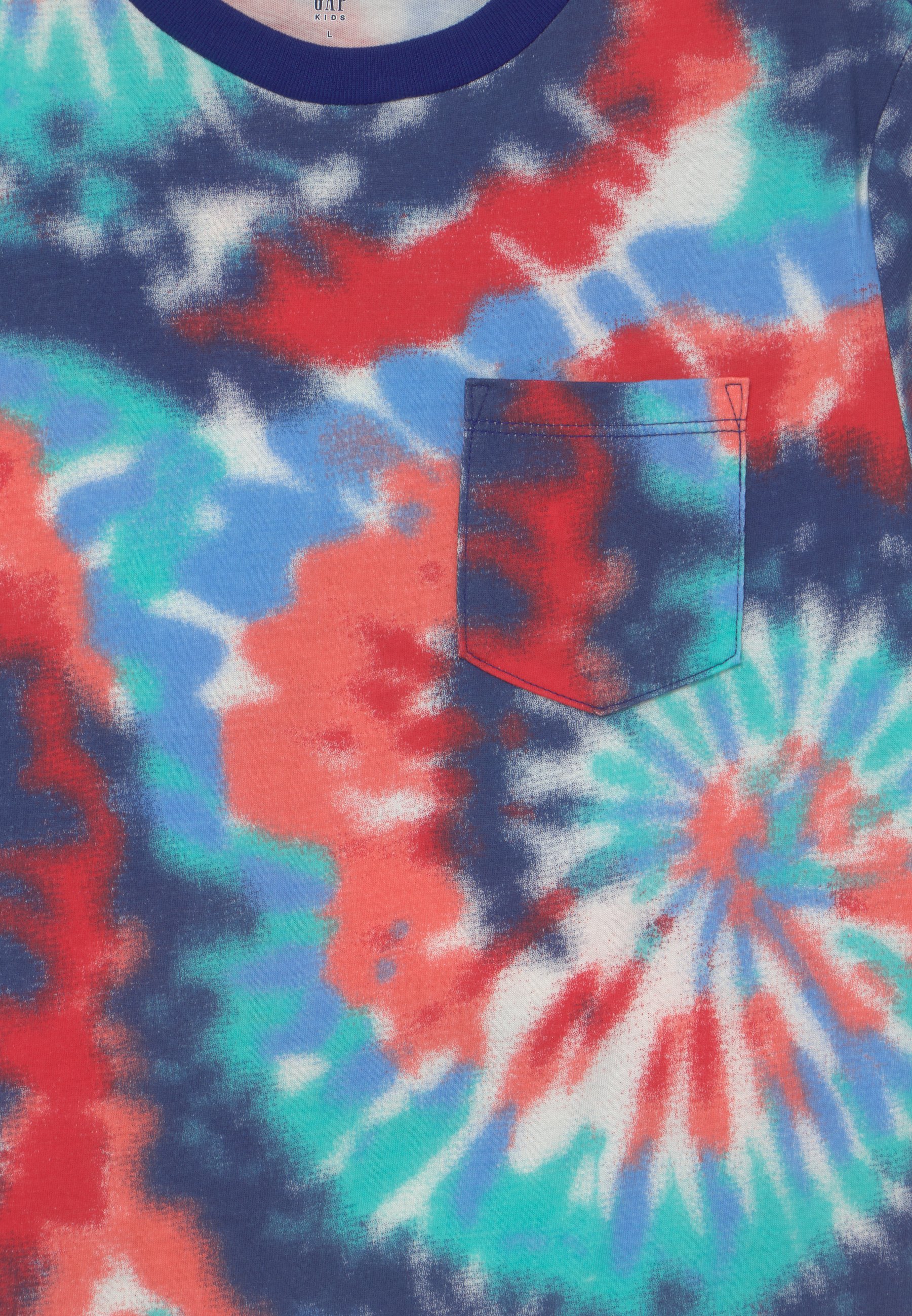 GAP BOYS TIE DYE CREW - Print T-shirt 