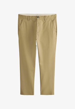 Next, SLIM FIT - COTTON RICH STRETCH CHINOS . - Chino - sand