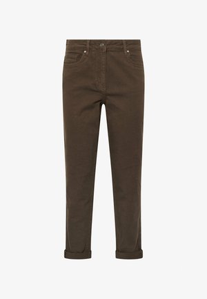 M&Co, WOMEN'S RELAXED JEANS - Straight leg jeans - chocolate