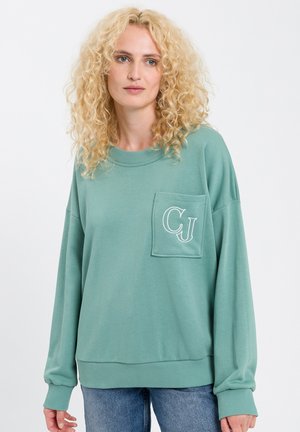 Sweatshirt - green tea