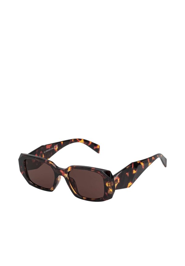 Sonnenbrille - leopard braun