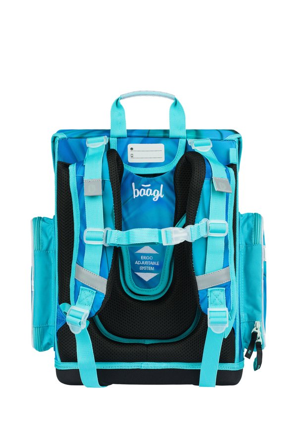 3 SET ERGONOMISCHE  – Schulranzen – blau