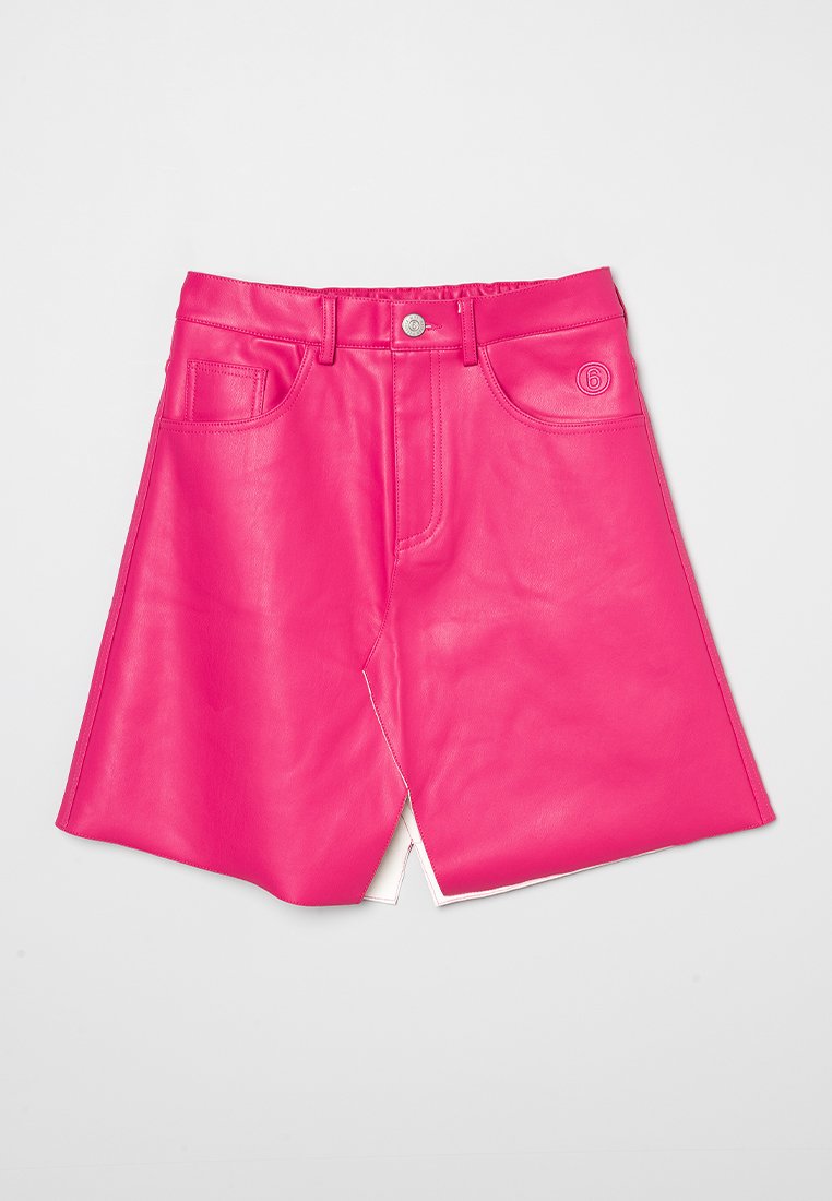 MM6 Maison Margiela A-lijn rok donkerroze MM6 Maison Margiela A-lijn rok donkerroze