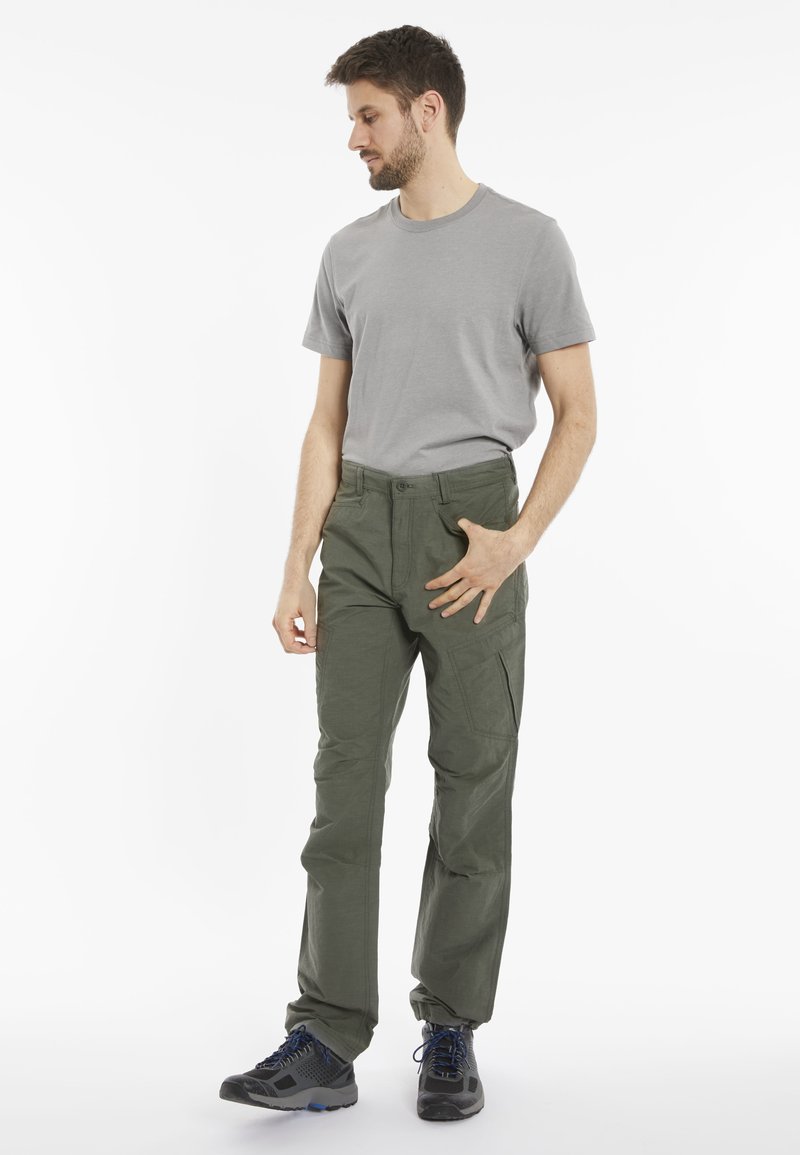 Eddie Bauer CAIRN CARGO OutdoorHose dunkles loden/dunkelgrün