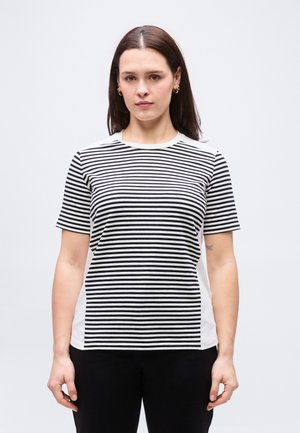 Nyomott mintás póló - riga bianco