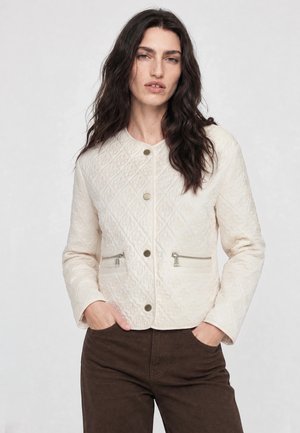 Guess EDITH - Ελαφρύ μπουφάν - dove white