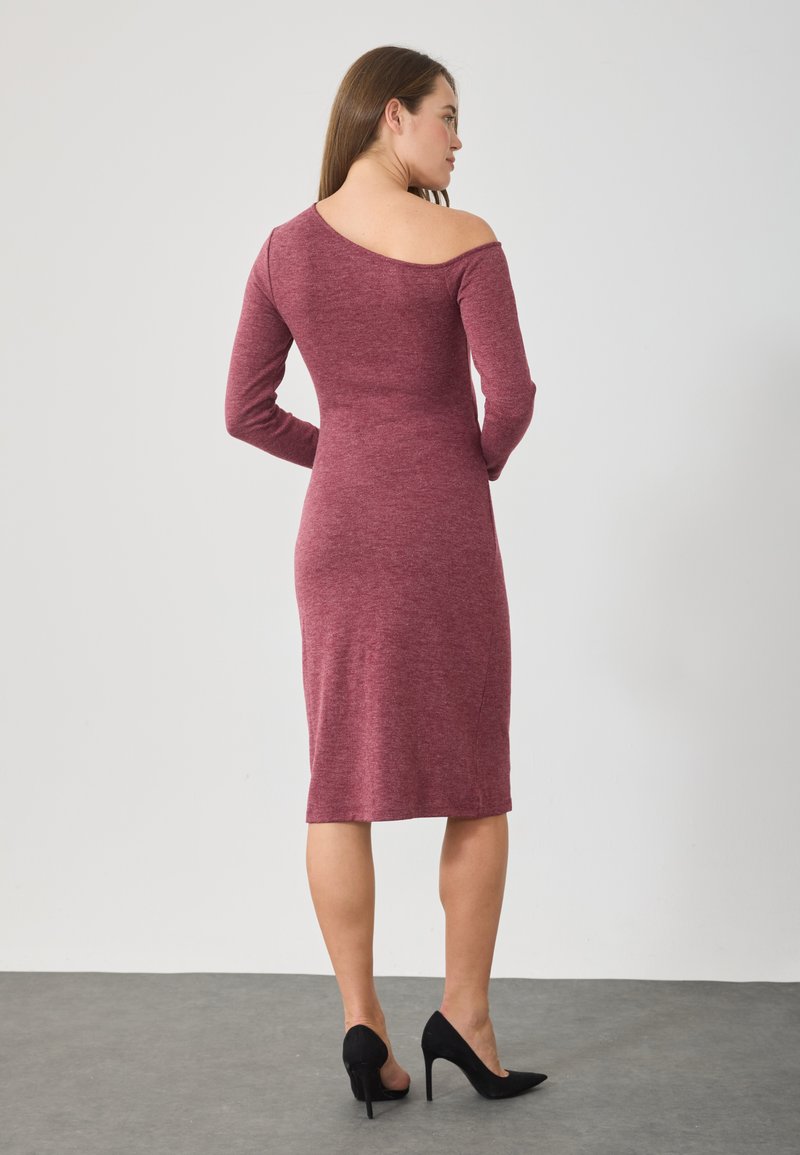 burgundy jumper dresses Buy Burgundy Red N. Premium Sparkle High Neck Knitted Jumper Mini Dress from Next USA