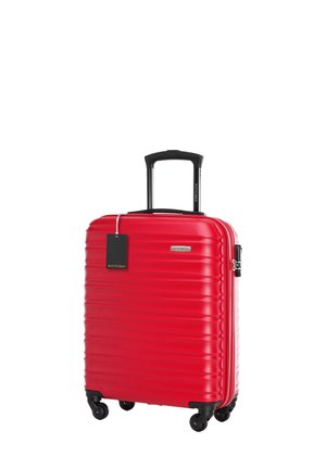 SMALL SUITCASE WITH LUGGAGE TAG - Luggage - red
