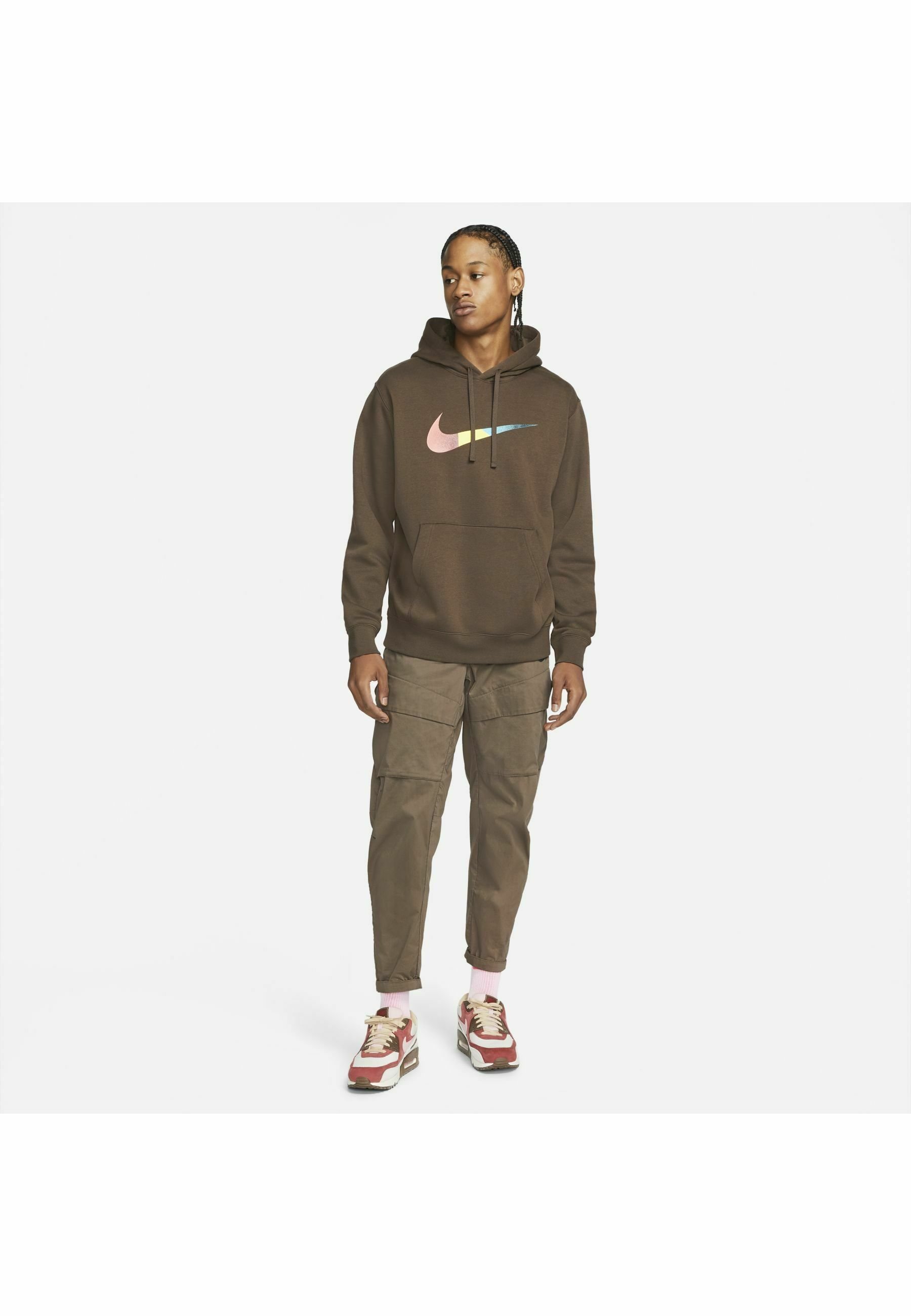 baroque brown hoodie