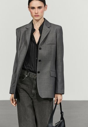 Massimo Dutti, Krátký kabát - dark grey
