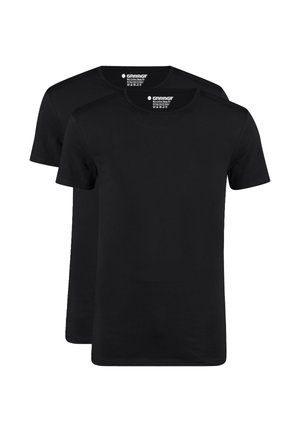 2-PACK - T-Shirt basic - zwart