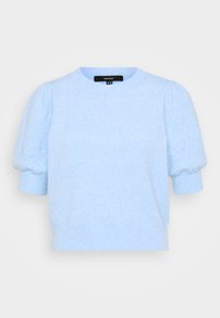 VMDOFFY 2/4 O NECK - T-shirts basic - little boy blue melange