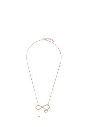 INFINITY HEARTS - Necklace - rosefarben