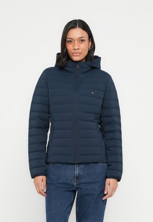 Tommy Hilfiger LIGHTWEIGHT SLIM WATER REPELLENT DOWN JACKET - Piumino - dark night navy