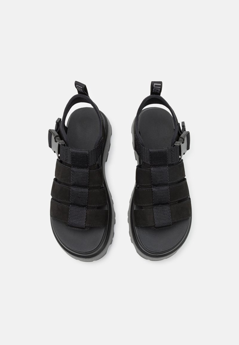 UGG CORA - Plateausandalette - black/schwarz - Zalando.de