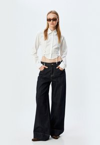 Koton CROP - Blusa - white