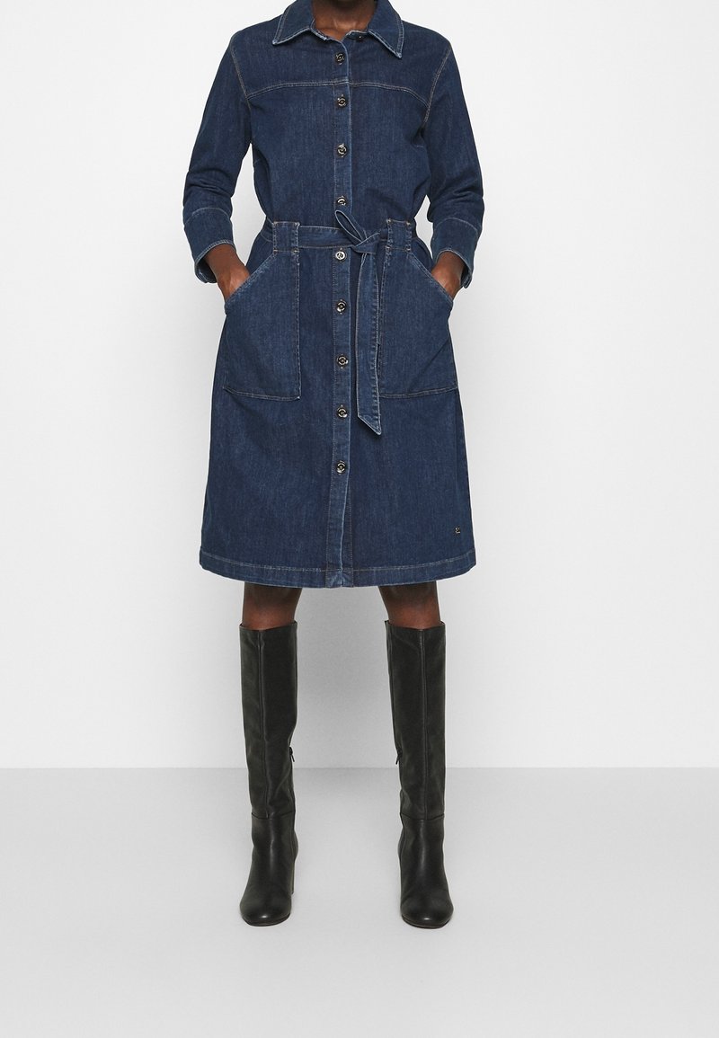 Mos Mosh Robe en jean - blue denim