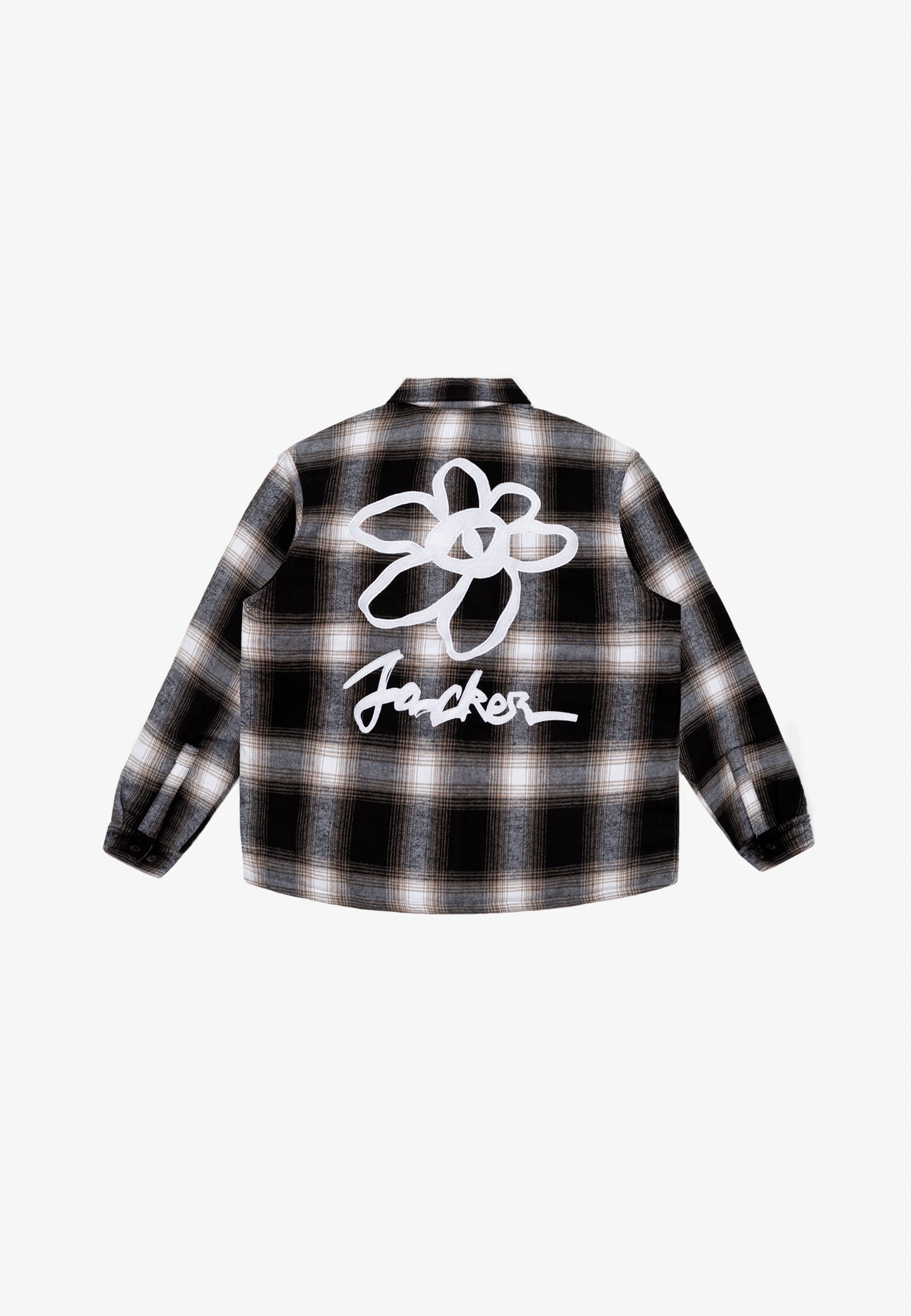 Kero　IRENE Shadow Plaid Jacket Urban Classics PLAID TEDDY LINED SHIRT JACKET - Kurtka