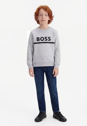 BOSS Kidswear, SWEATSHIRT - Pusa - chine grey
