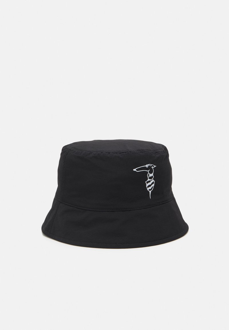 Trussardi BUCKET HAT LOGO PRINT UNISEX Hat black Zalando.de