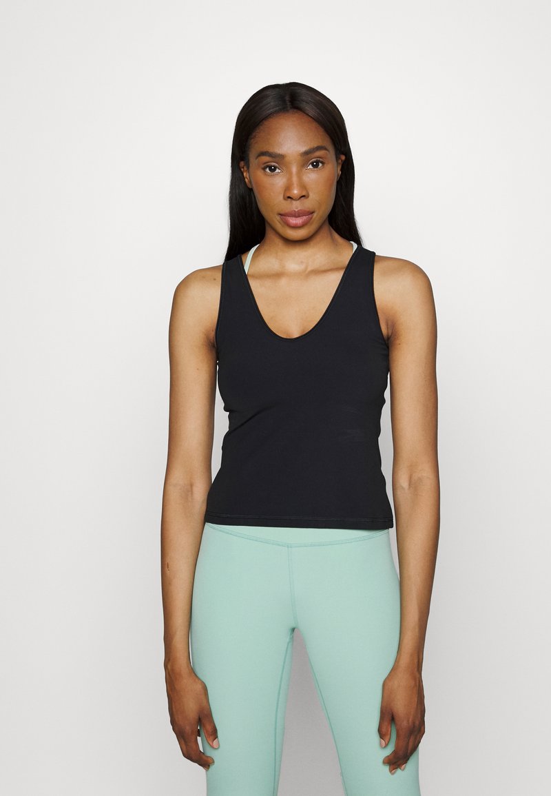Athleta VITA FREE LENGTH TANK Top black/nero Zalando.it